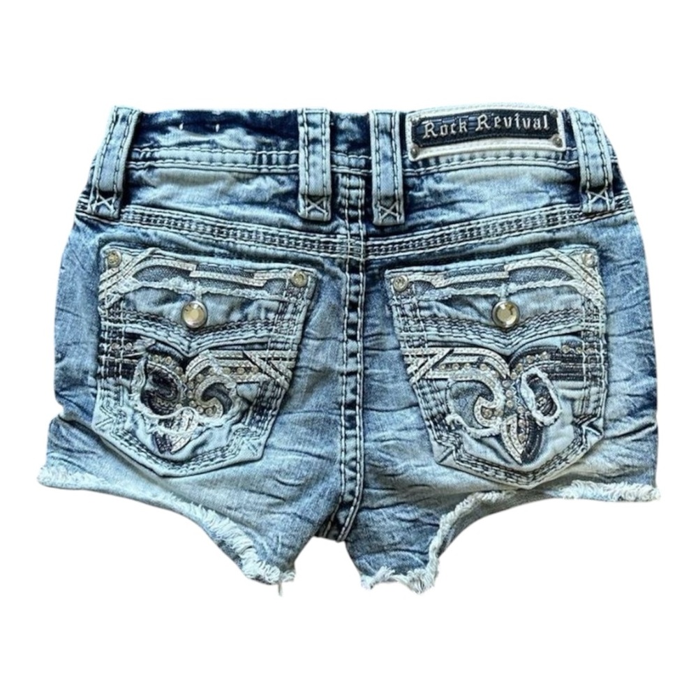 Rock Revival Mid Rise Shorts Size 25 NWOT